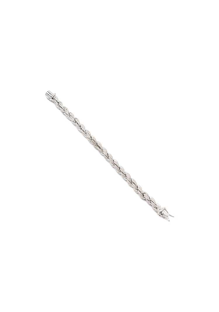 DIAMOND BRAID BRACELET