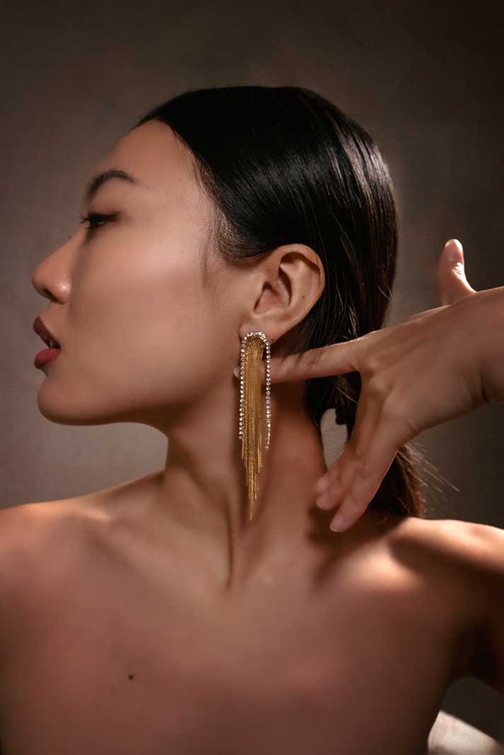 GOLDEN RAIN EARRINGS