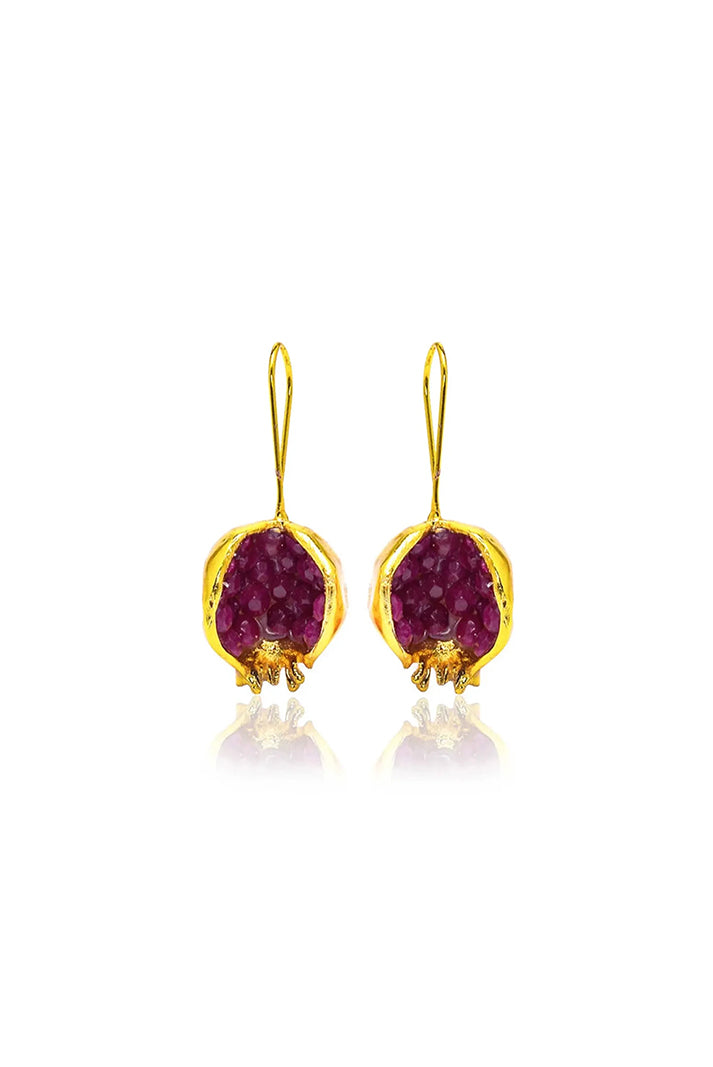 POMEGRANATE EARRINGS