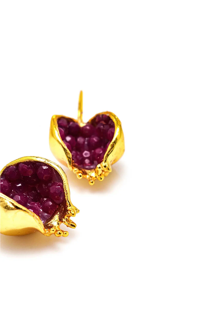 POMEGRANATE EARRINGS