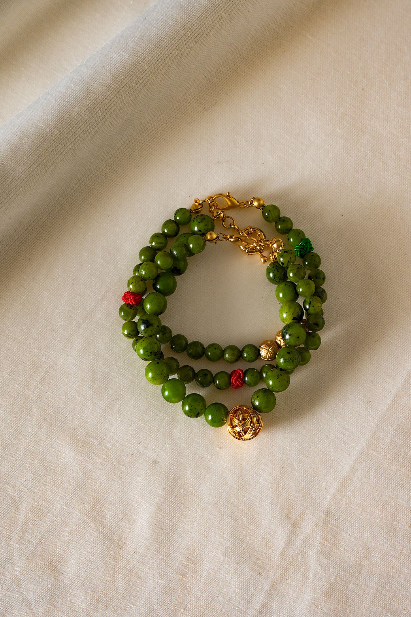 TRIPLE GREEN BRACELET