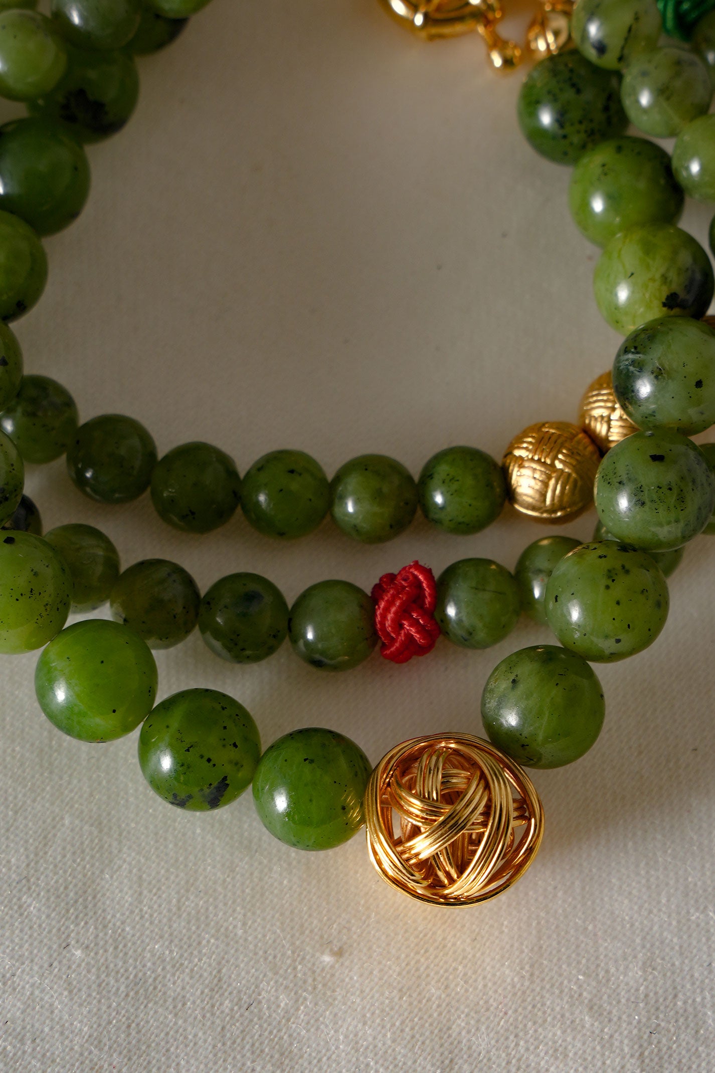 TRIPLE GREEN BRACELET