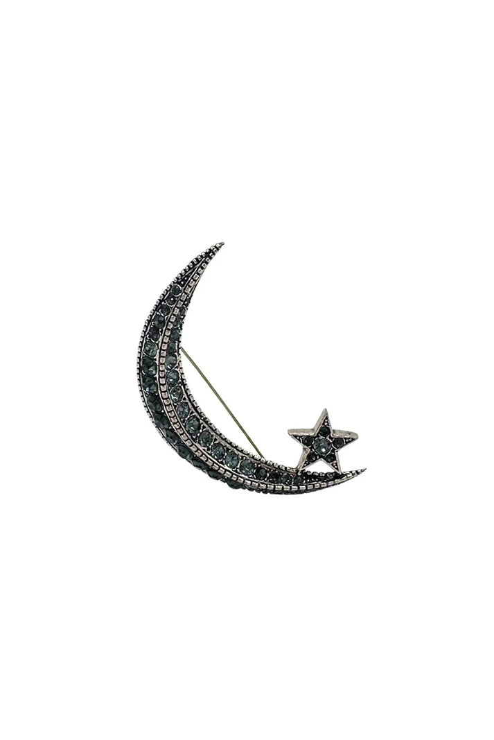 CRESCENT BROOCH