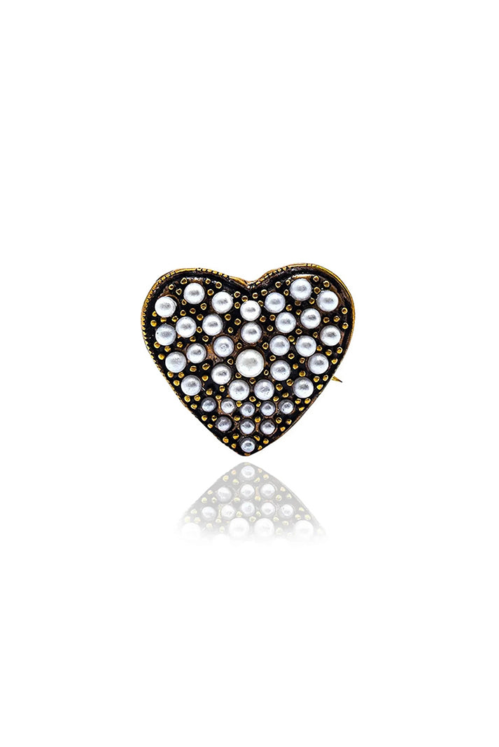 HEART BROOCH